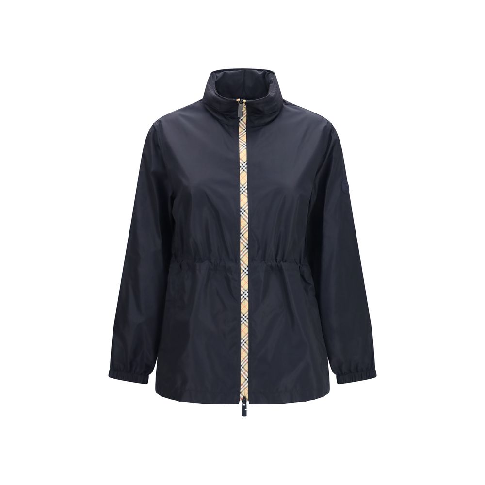 Burberry Schwarzer Parka aus Polyamid-1