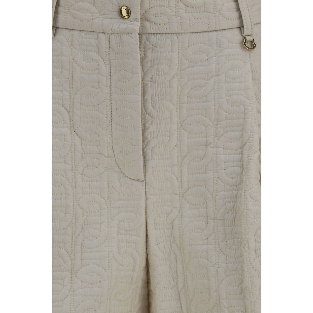 Moncler Beige Polyamid Bermuda Shorts-3