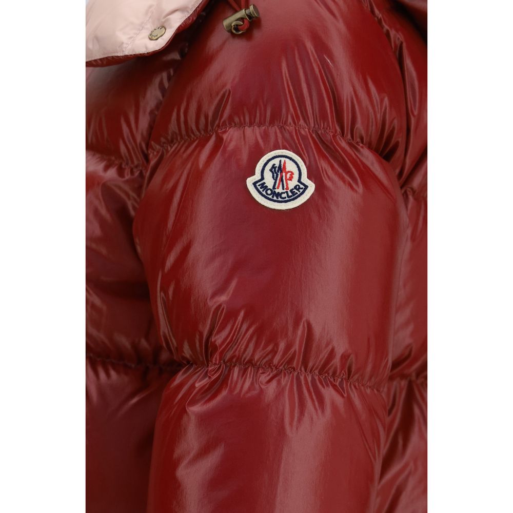 Moncler Mehrfarbige Daunenjacke in voller Länge mit Gänsedaunenfüllung-3