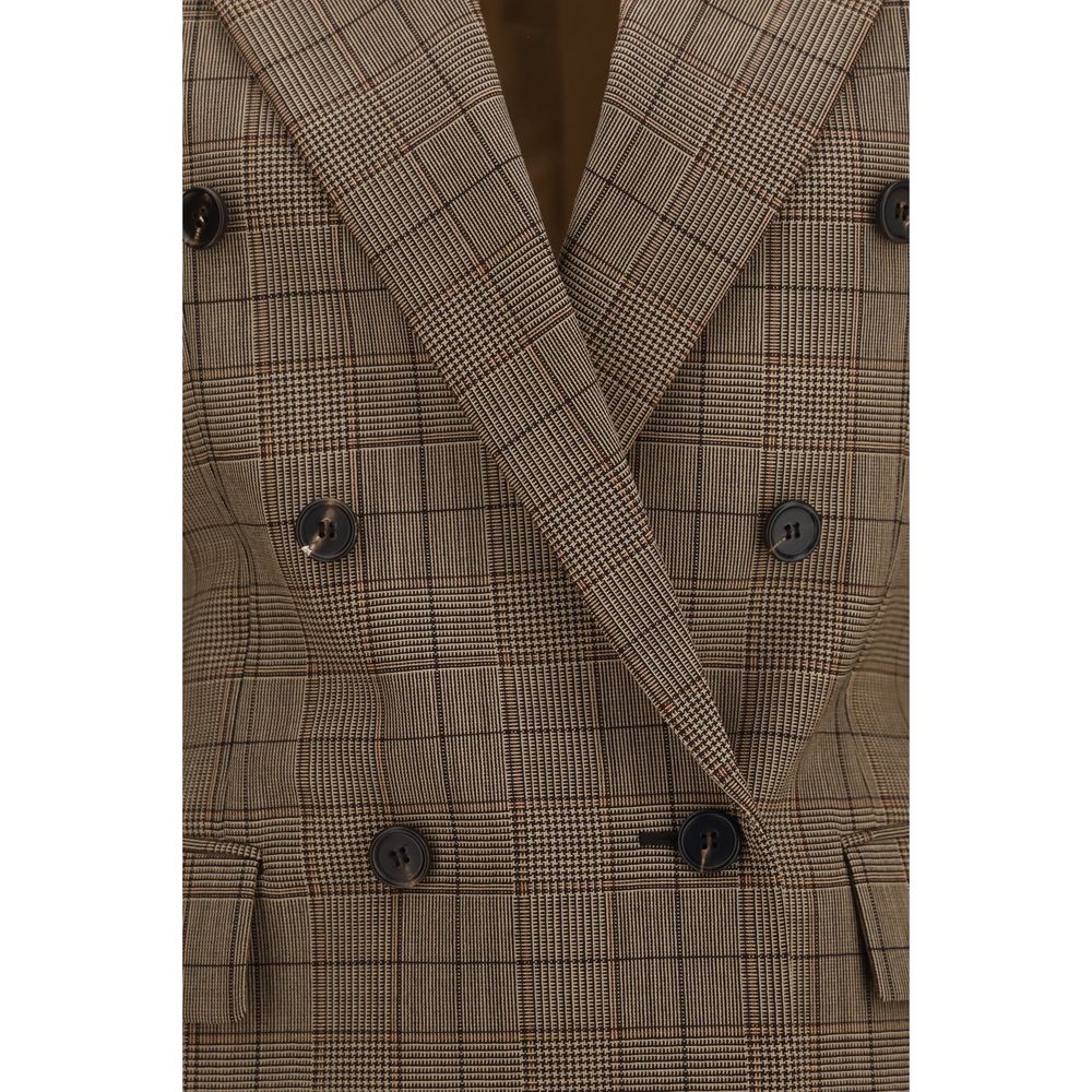 Chloé Beige Woll-Blazer Oves Aries-3