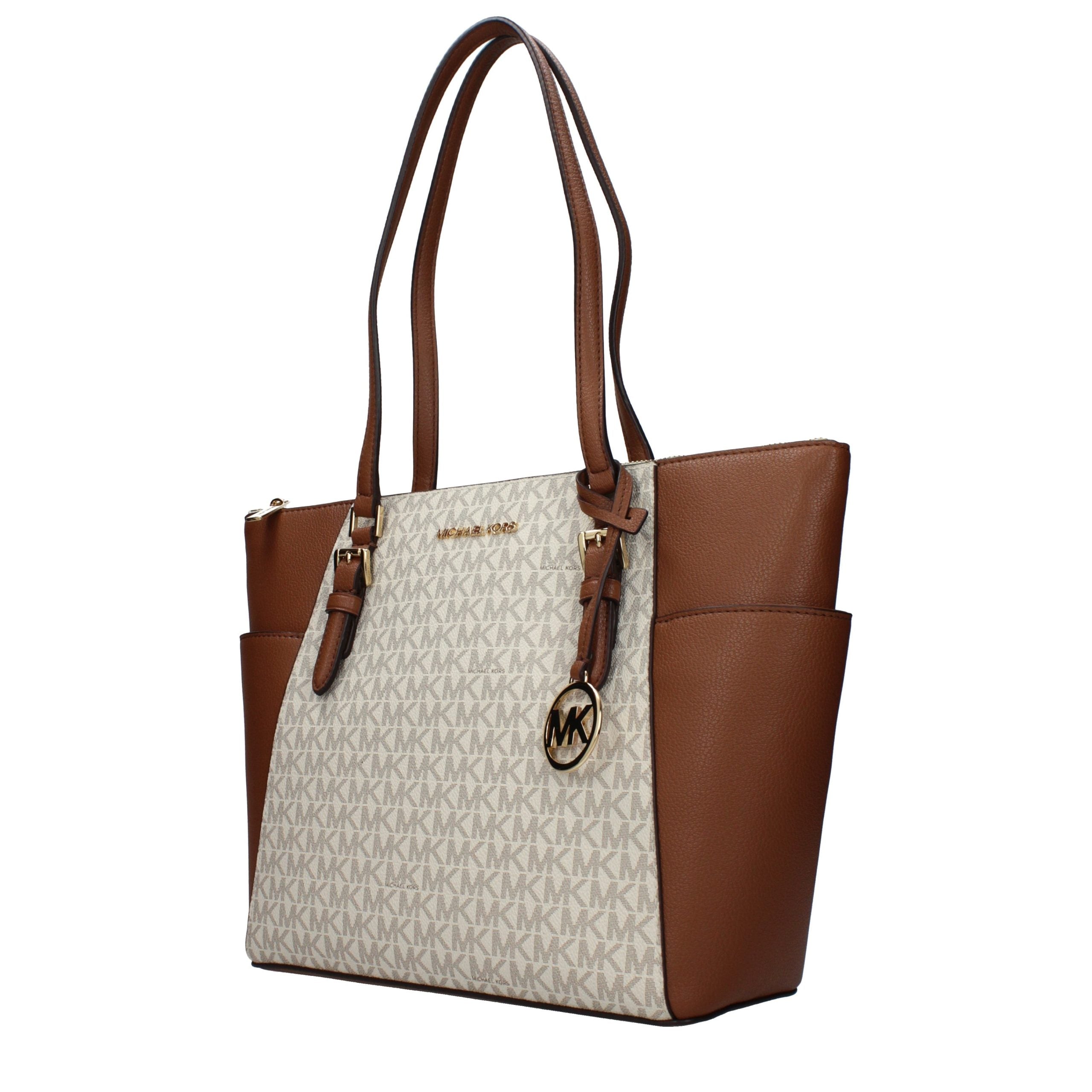 Michael Kors Beige Leather Shoulder Bag-2