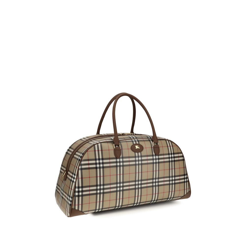 Burberry Beige Cotton Shoulder Bag-2