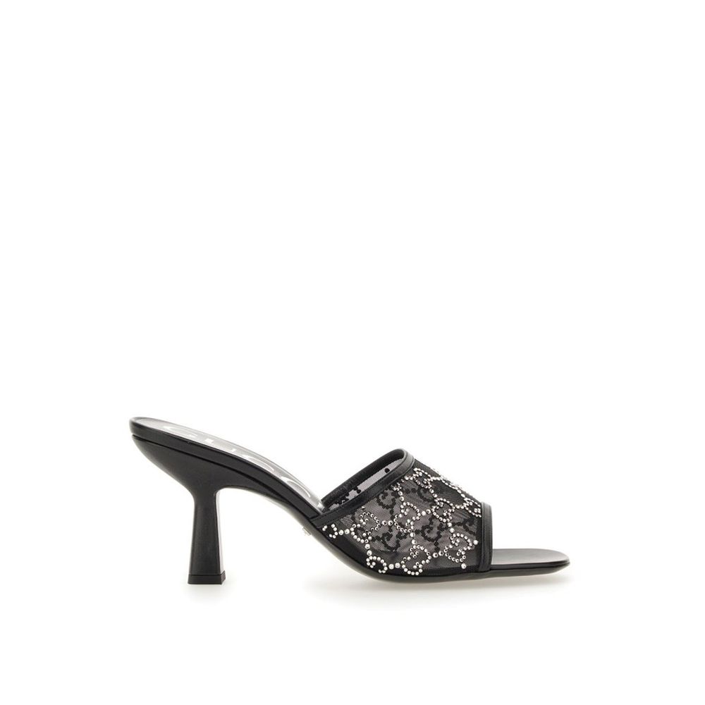 Gucci Schwarze Mules aus Polyamid-1