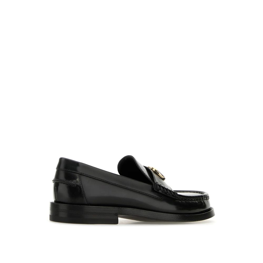 Gucci Schwarze Leder Loafer zum Hineinschlüpfen-3