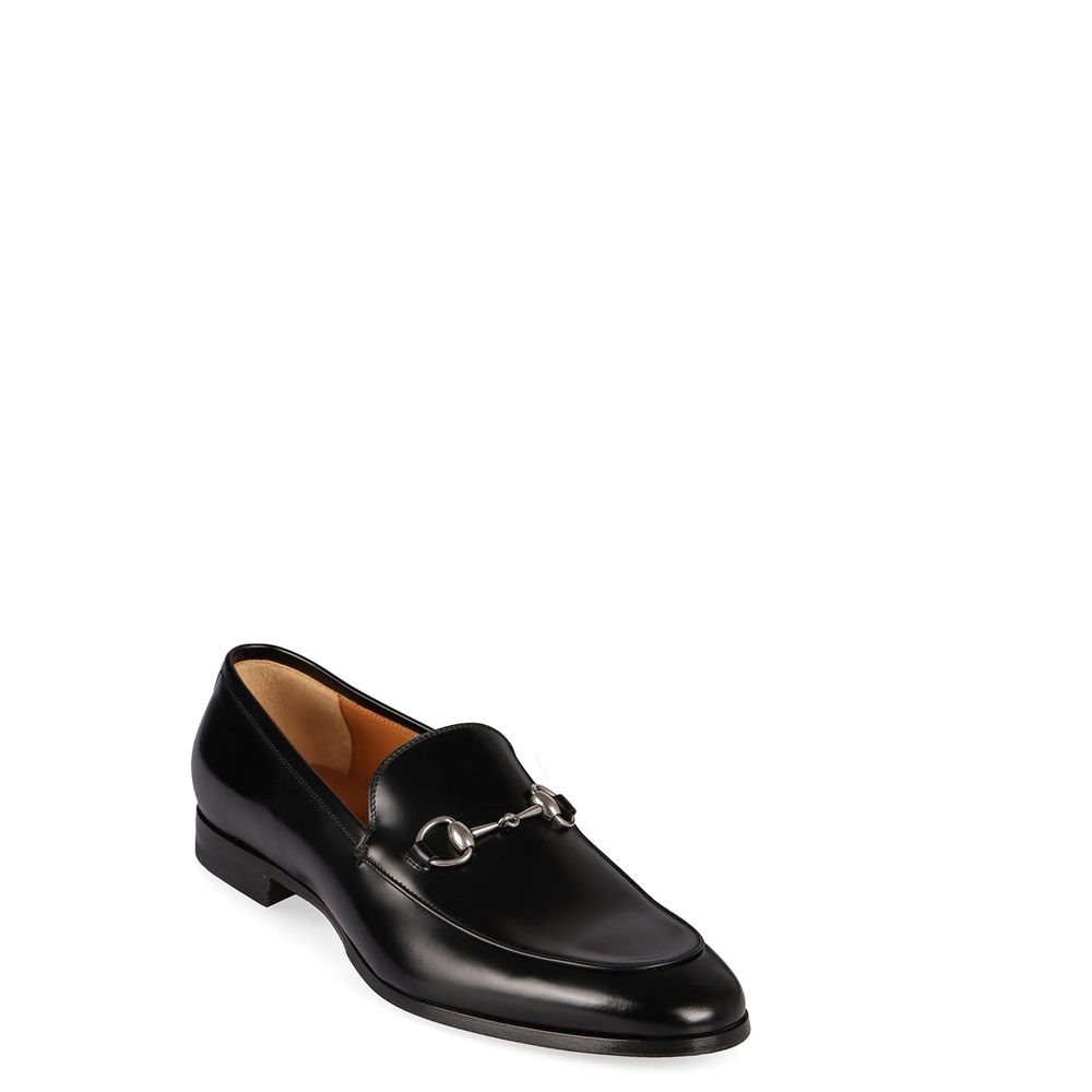 Gucci Schwarze Loafer aus Kalbsleder zum Hineinschlüpfen-2