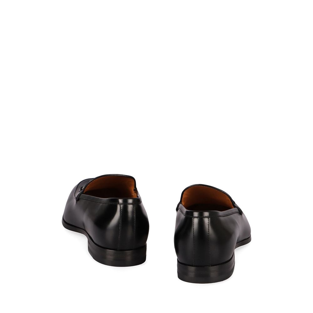 Gucci Schwarze Loafer aus Kalbsleder zum Hineinschlüpfen-3