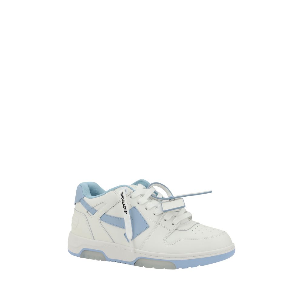 Off-White Weiße Kalbsleder Bos Taurus Athletic Sneaker-2
