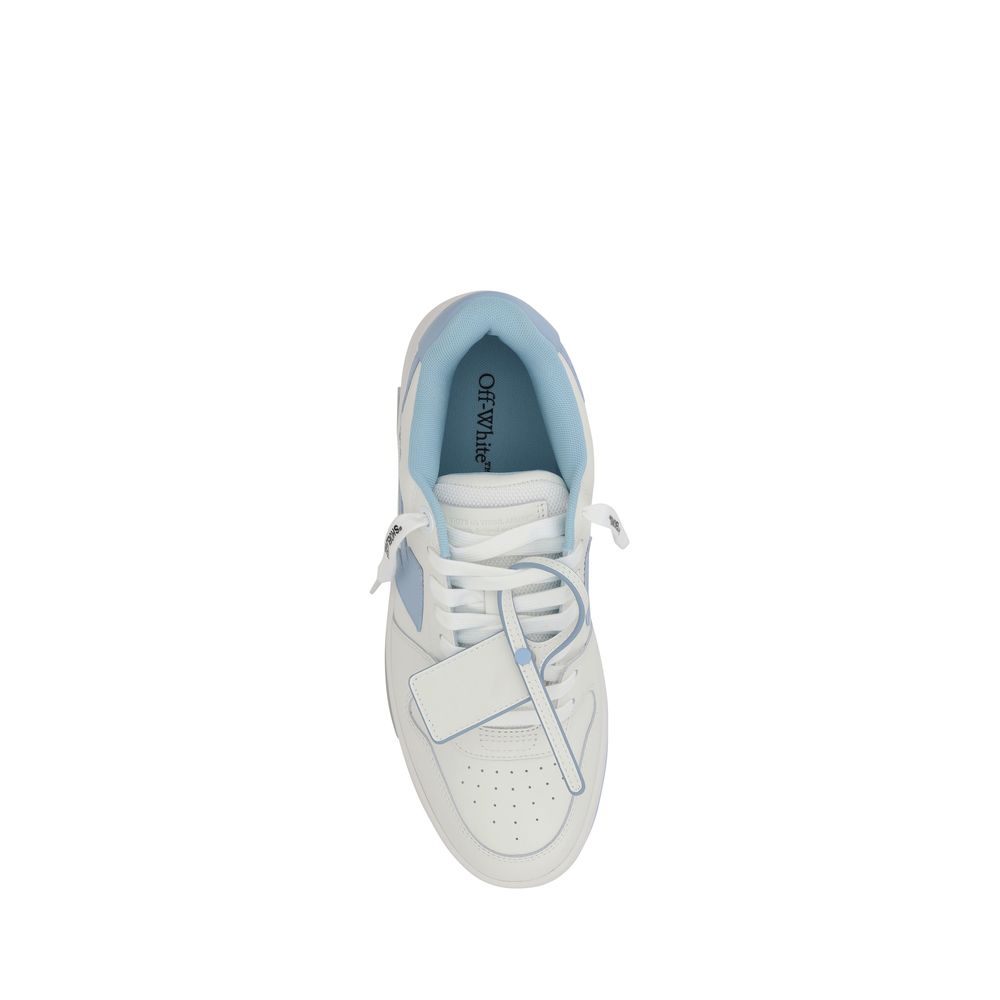 Off-White Weiße Kalbsleder Bos Taurus Athletic Sneaker-4