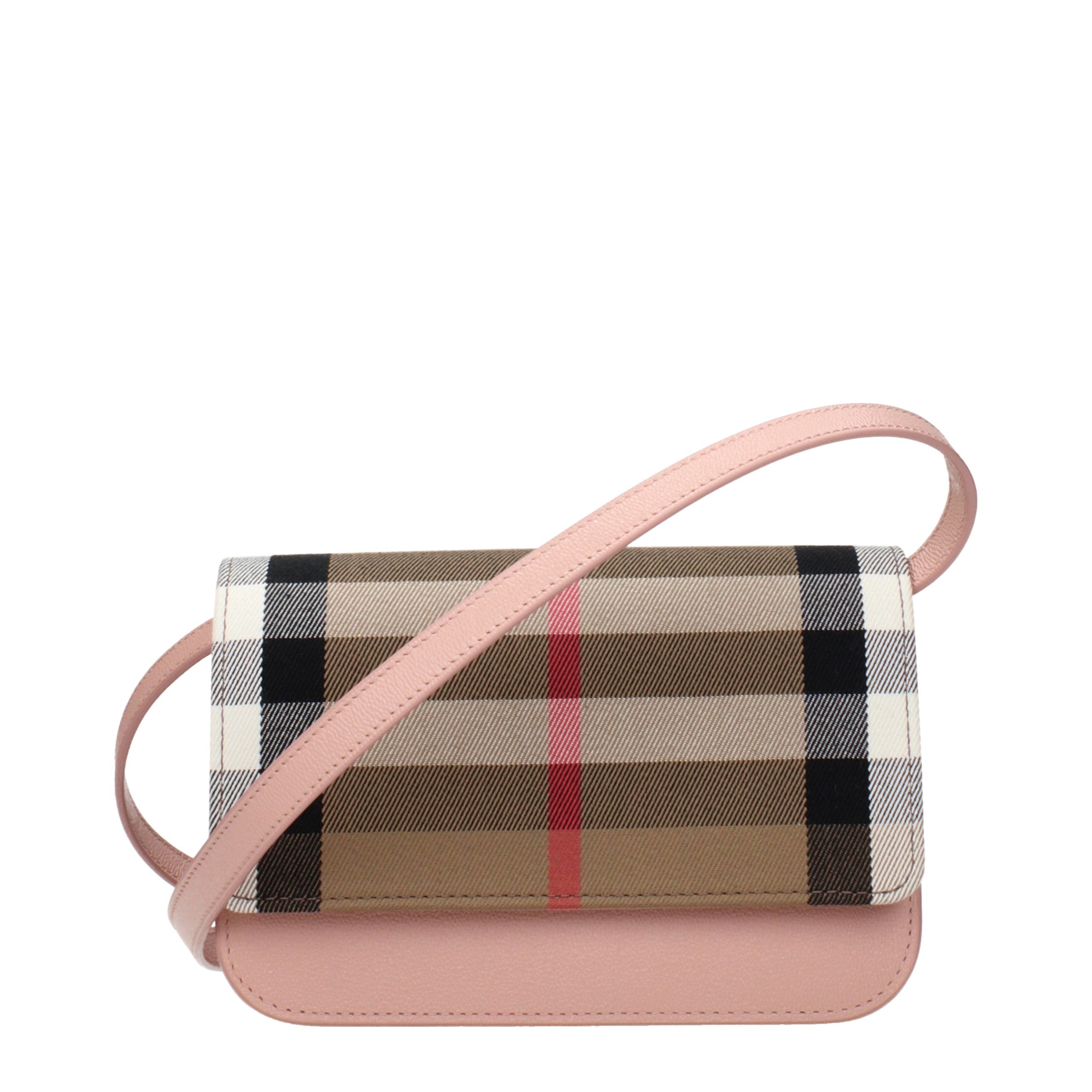 Burberry Beigefarbene Stoff-Clutch-1