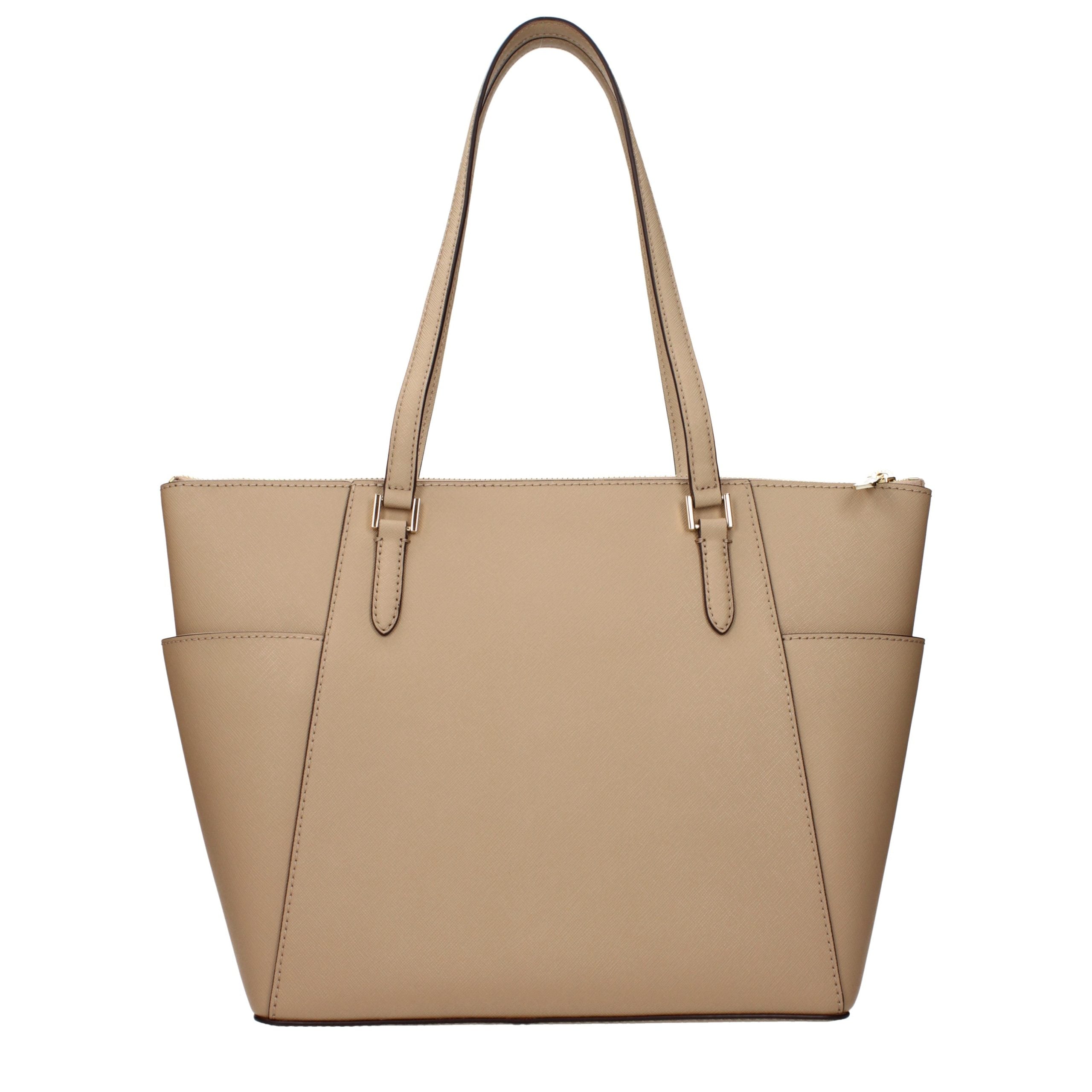 Michael Kors Beige Leather Shoulder Bag-3