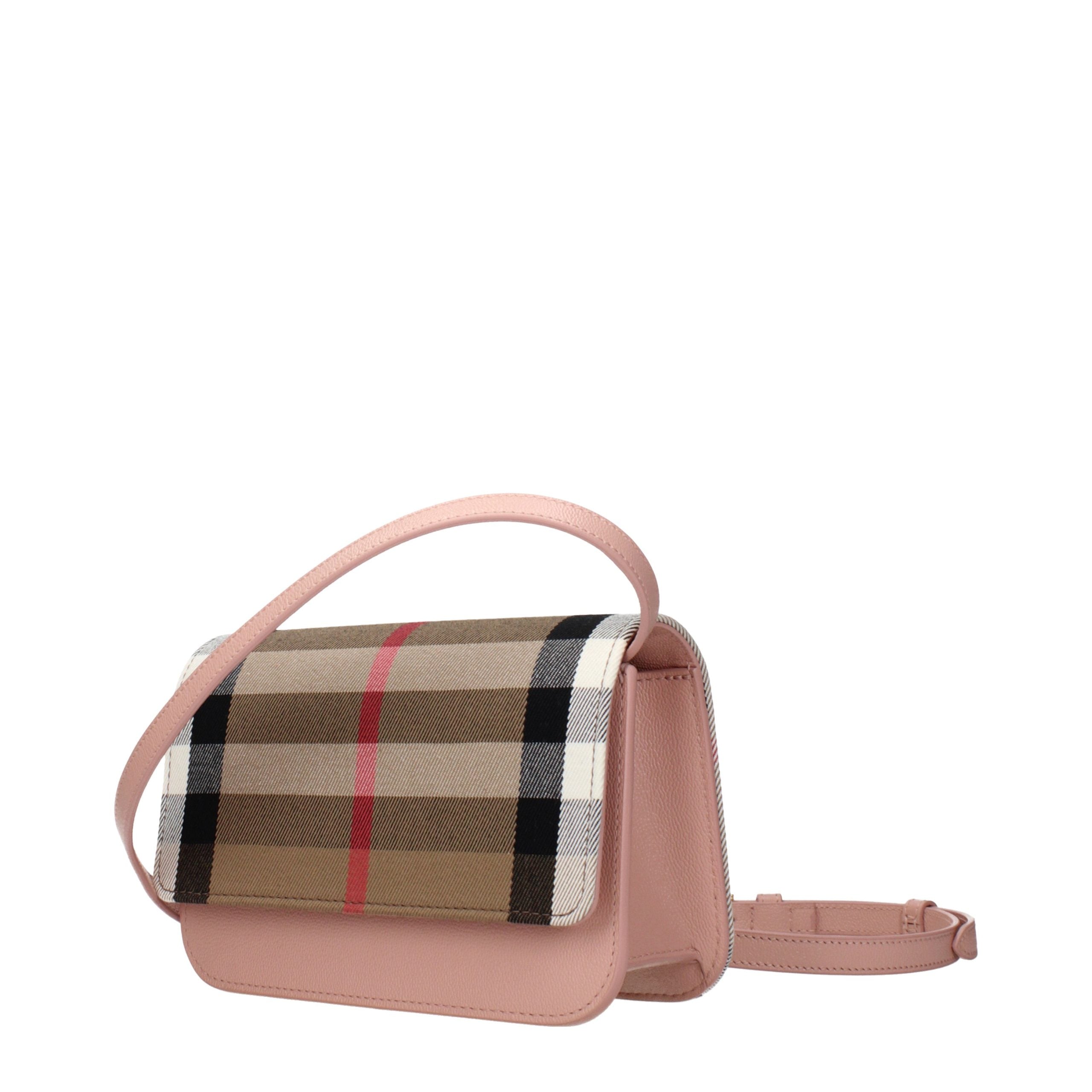 Burberry Beigefarbene Stoff-Clutch-2