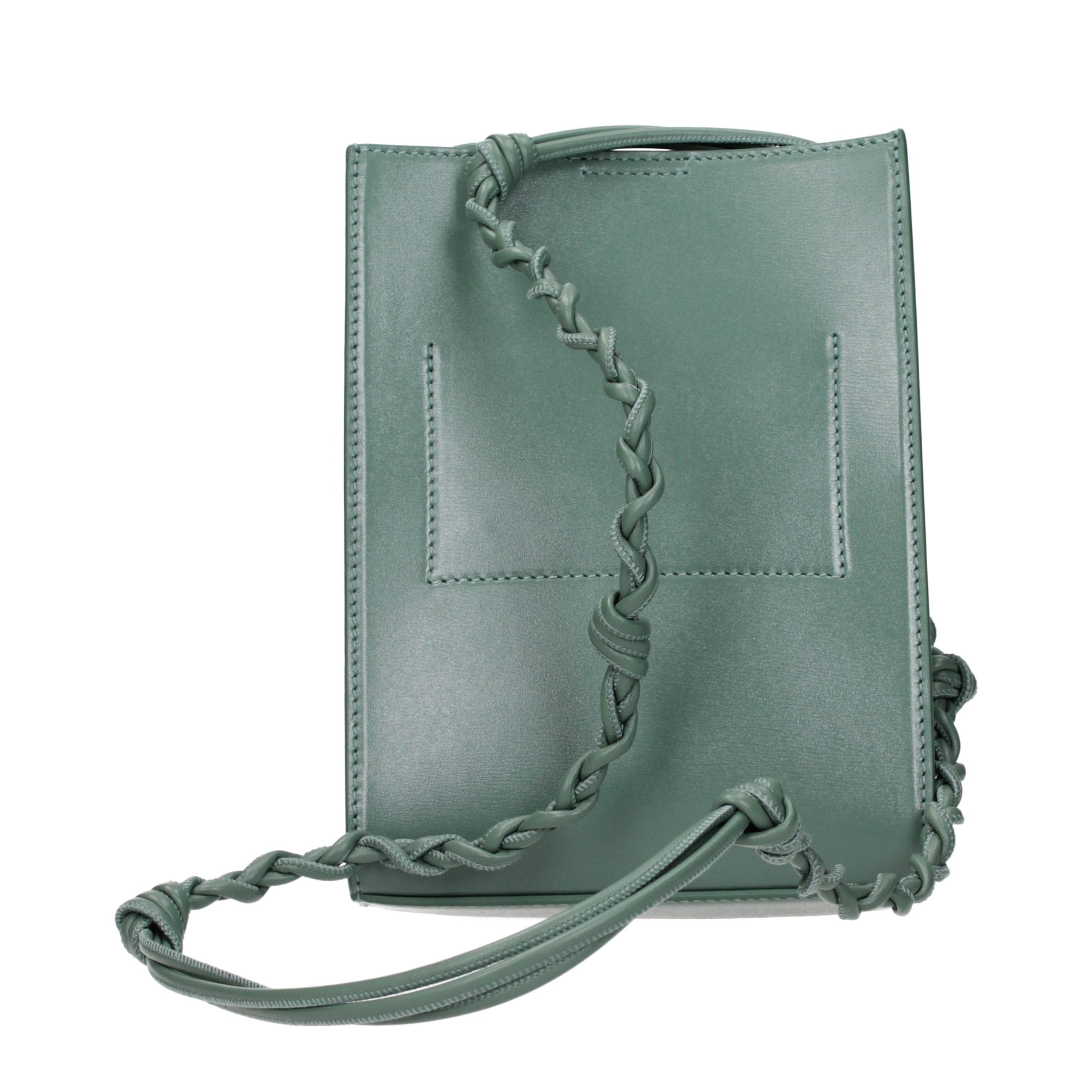 Jil Sander Grüne Leder Crossbody Tasche-3