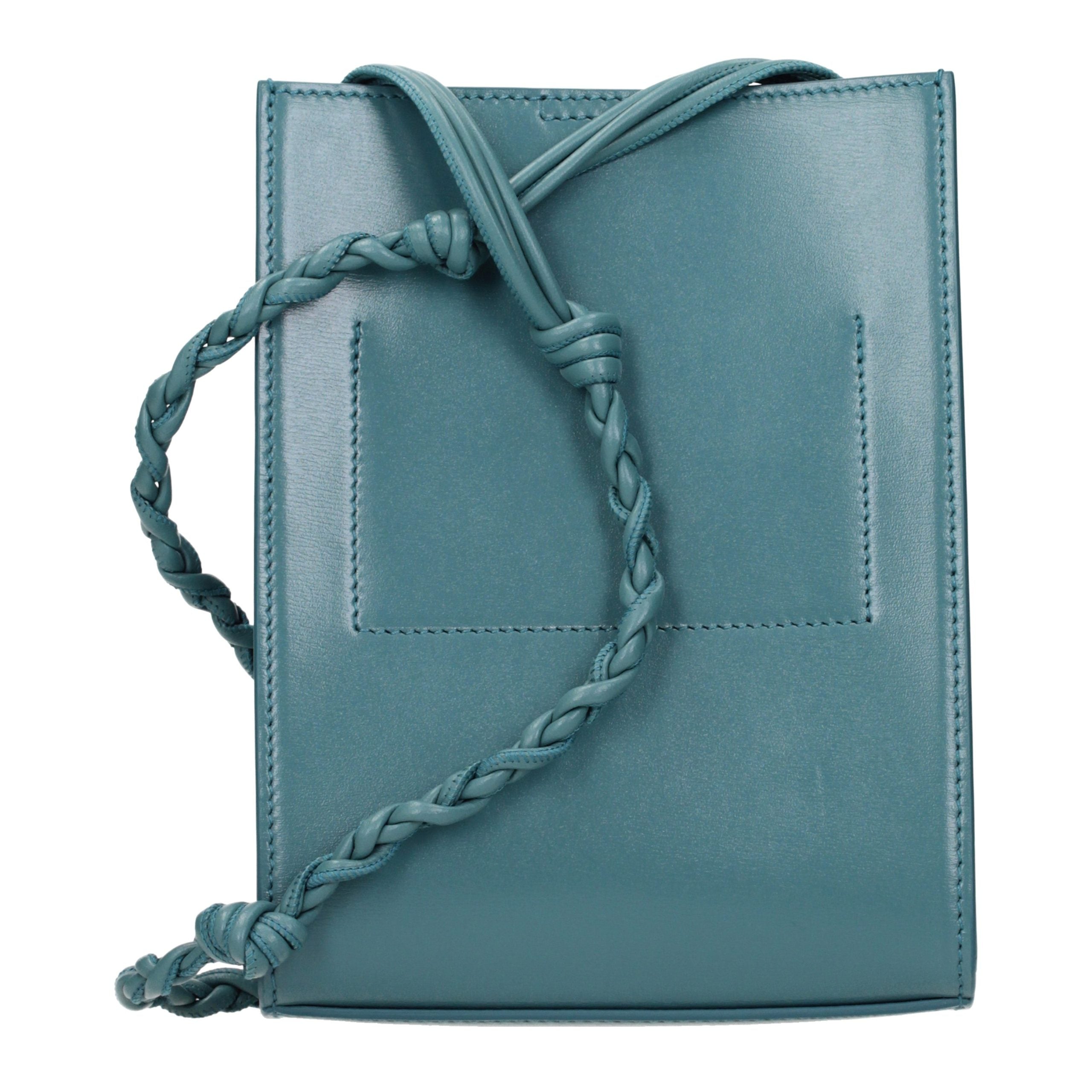 Jil Sander Grüne Leder Crossbody Tasche-3