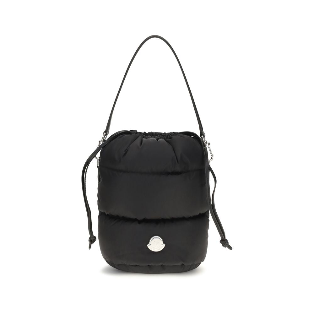 Moncler Schwarze Nylon-Bucket-Bag-1