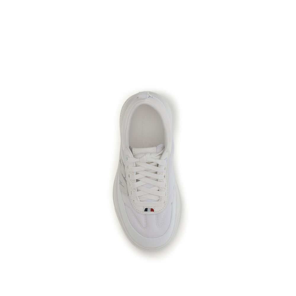 Moncler Weiße Sneaker aus Polyamid-4