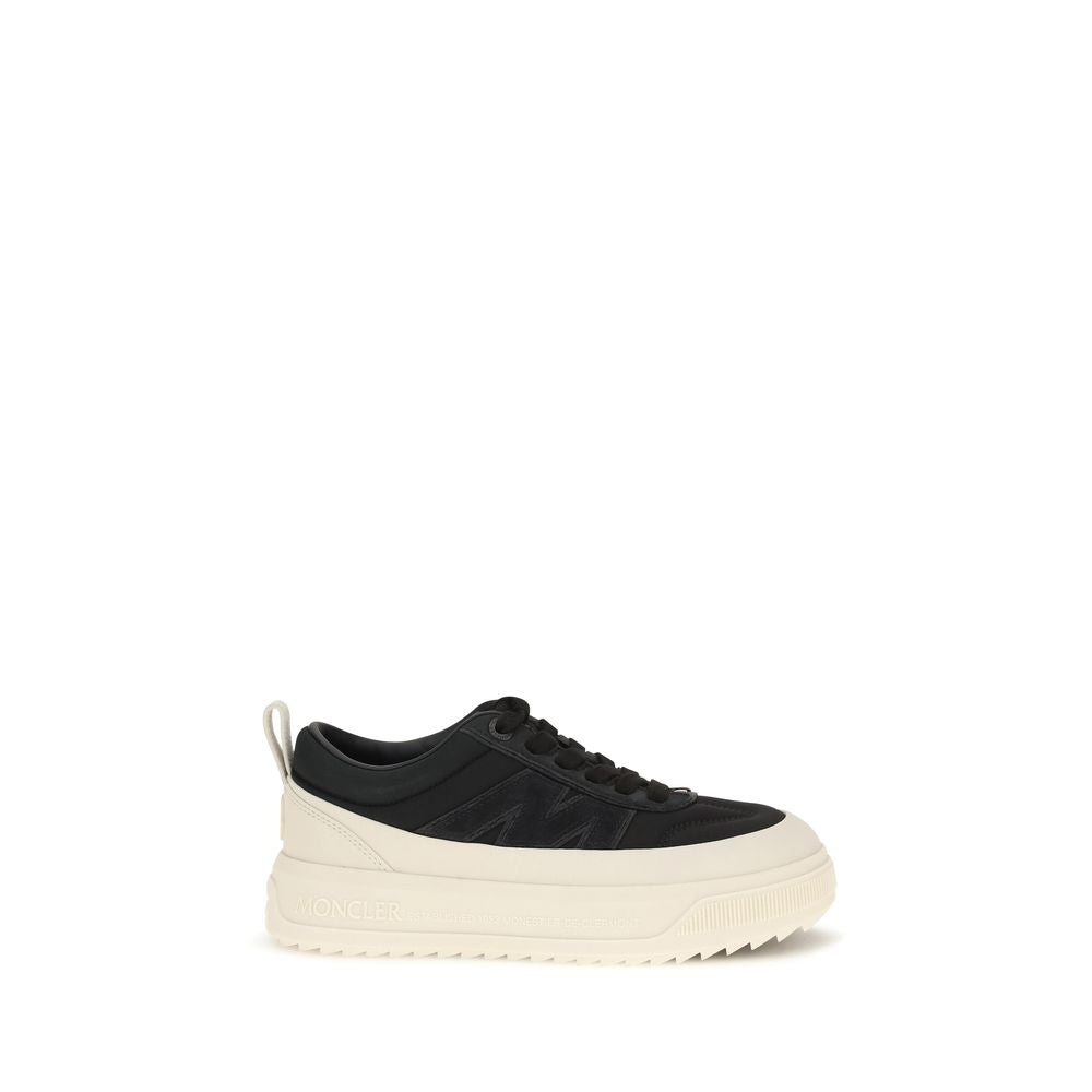 Moncler Schwarze Polyamid-Sneaker für Sport-1