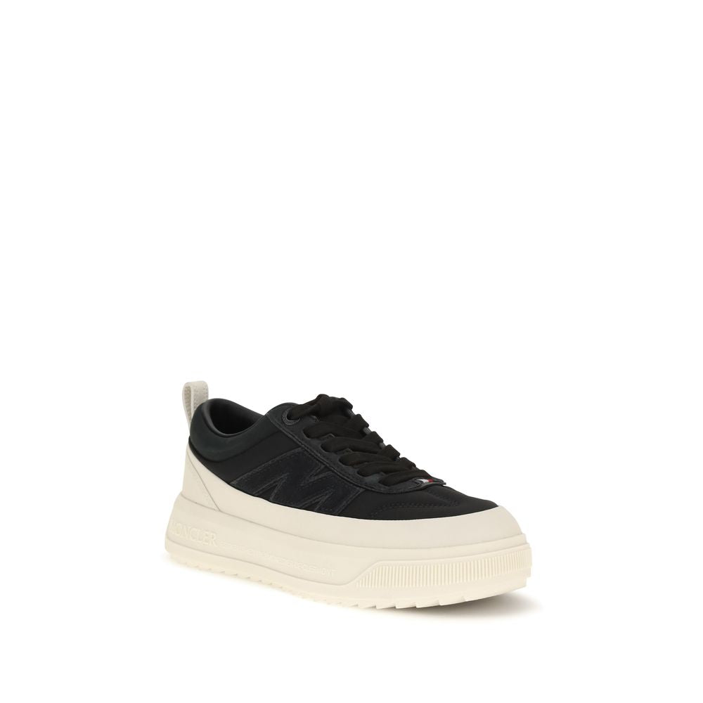 Moncler Schwarze Polyamid-Sneaker für Sport-2