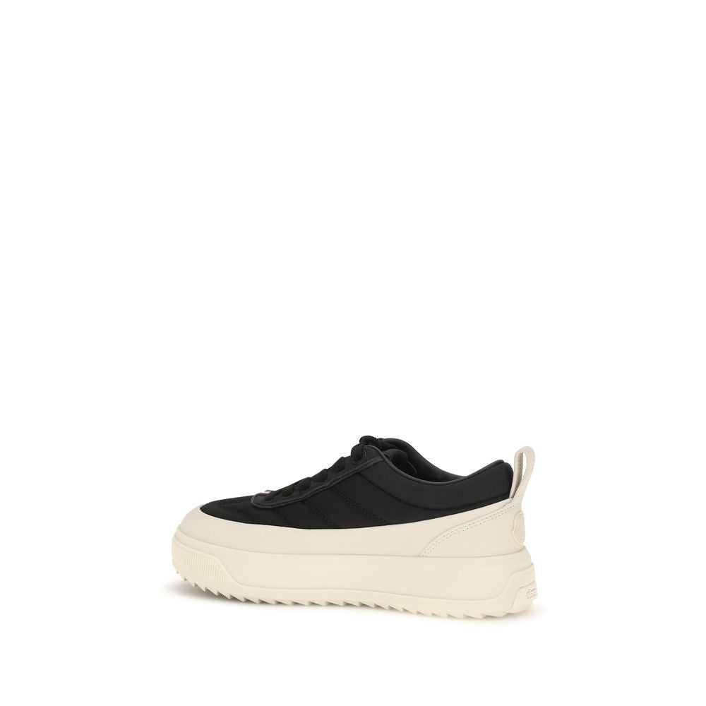 Moncler Schwarze Polyamid-Sneaker für Sport-3
