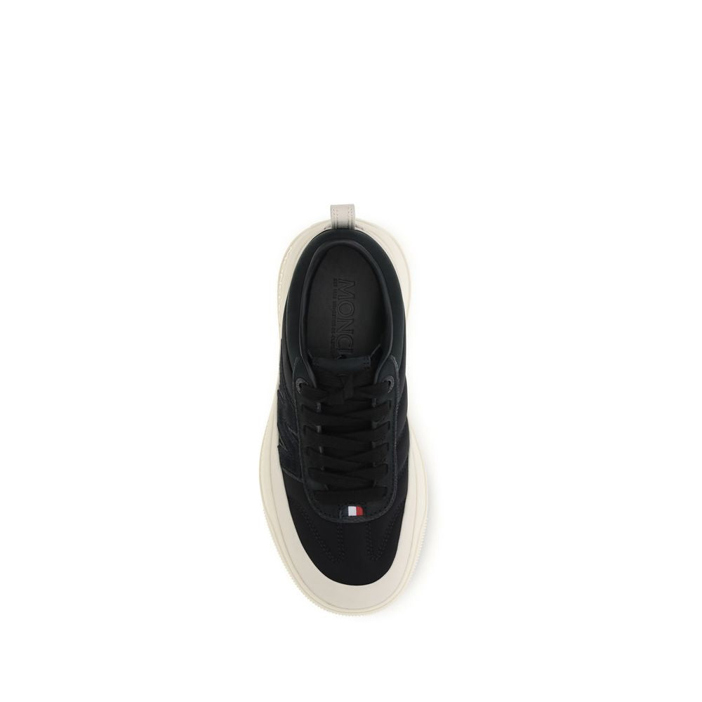 Moncler Schwarze Polyamid-Sneaker für Sport-4