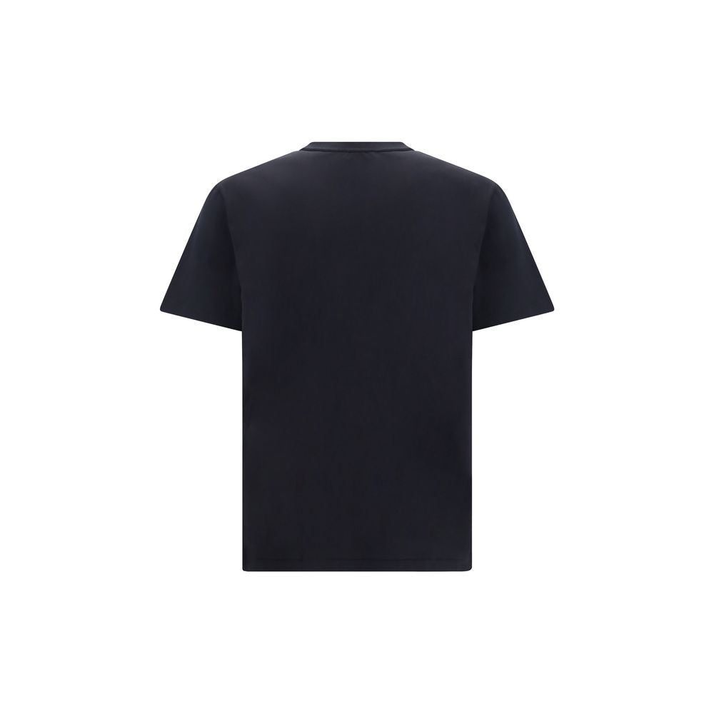 Off-White Schwarzes Baumwoll-T-Shirt-2