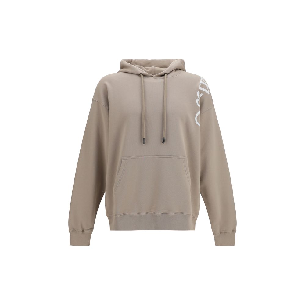 Off-White Beige Baumwoll-Sweatshirt-1