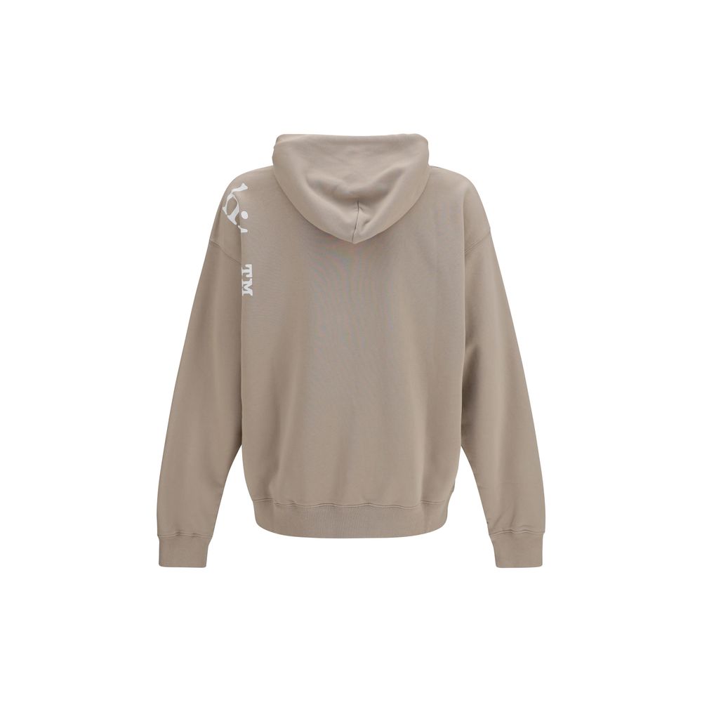 Off-White Beige Baumwoll-Sweatshirt-2