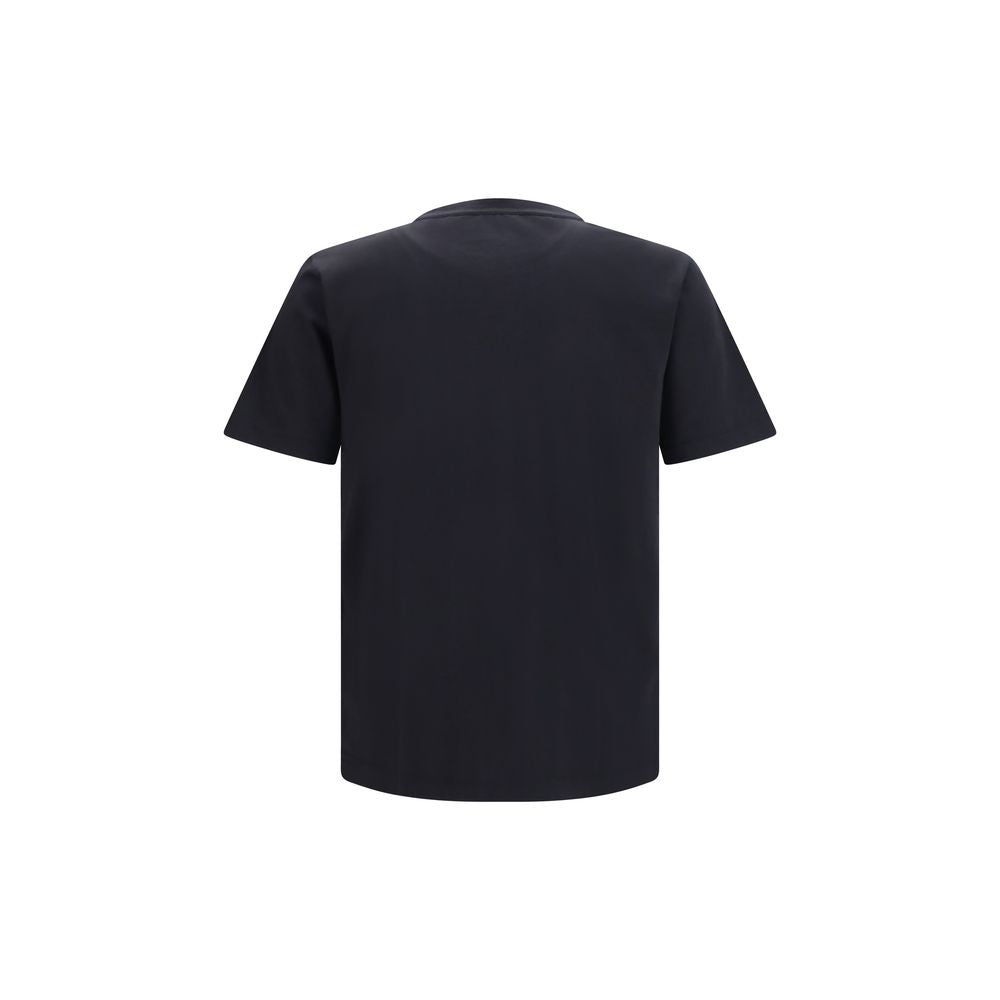 Off-White Schwarzes Baumwoll-T-Shirt-2