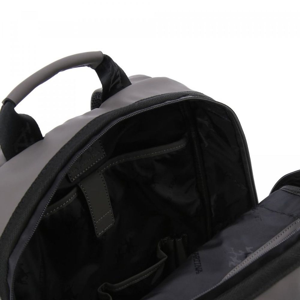 La Martina Grauer Rucksack aus Polyethylen-4