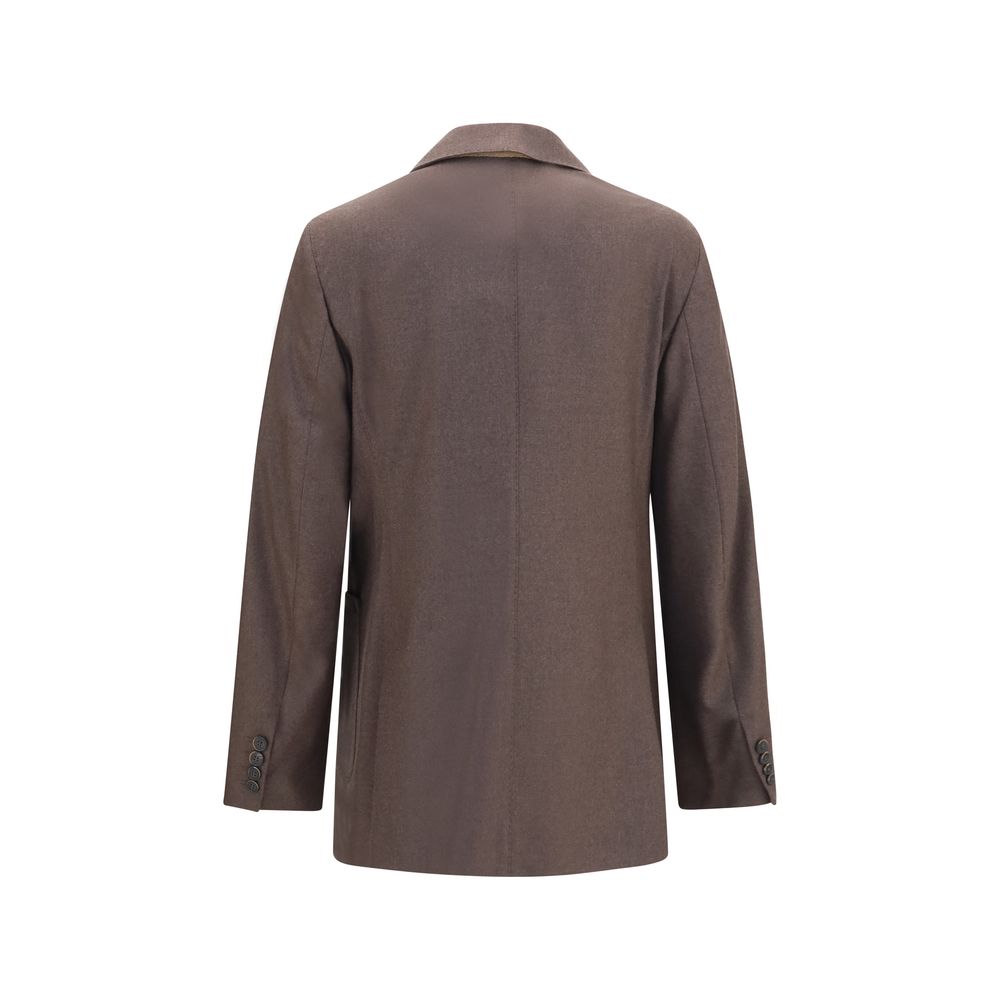 Max Mara Brauner Kaschmir-Blazer-2