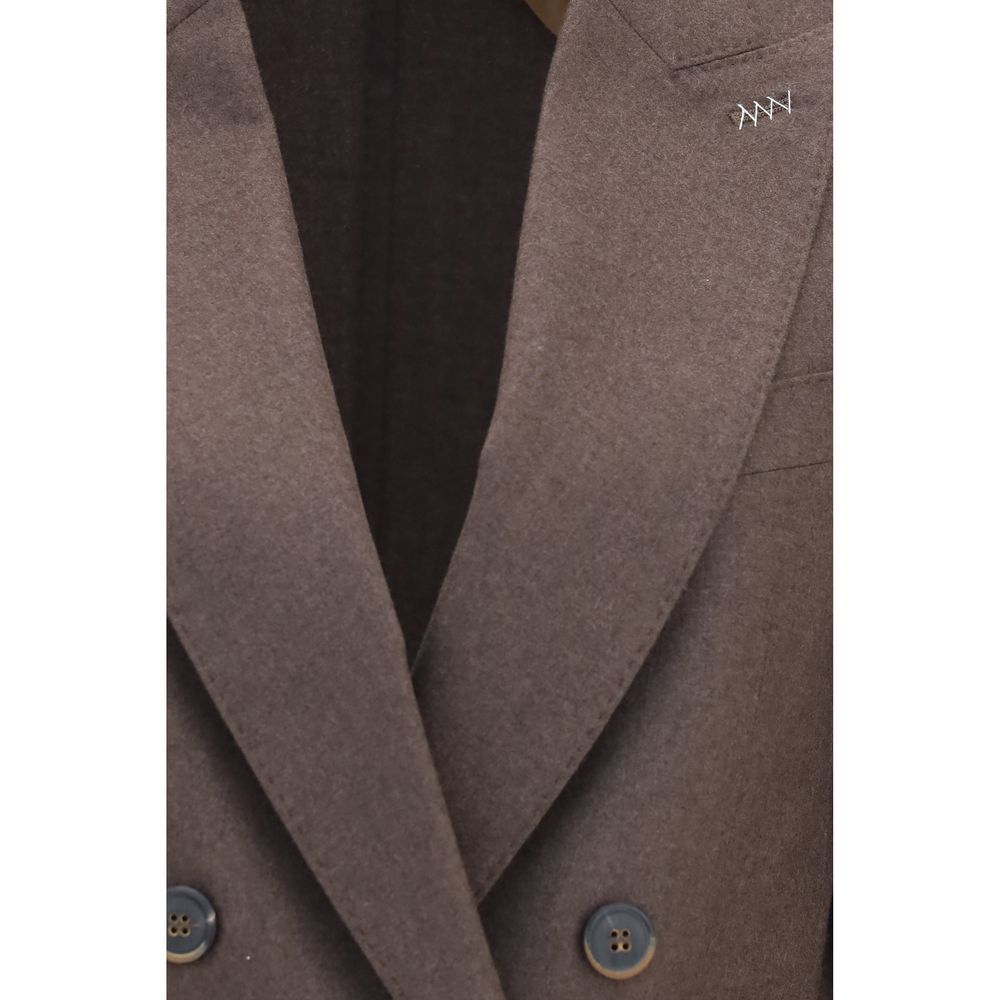 Max Mara Brauner Kaschmir-Blazer-3