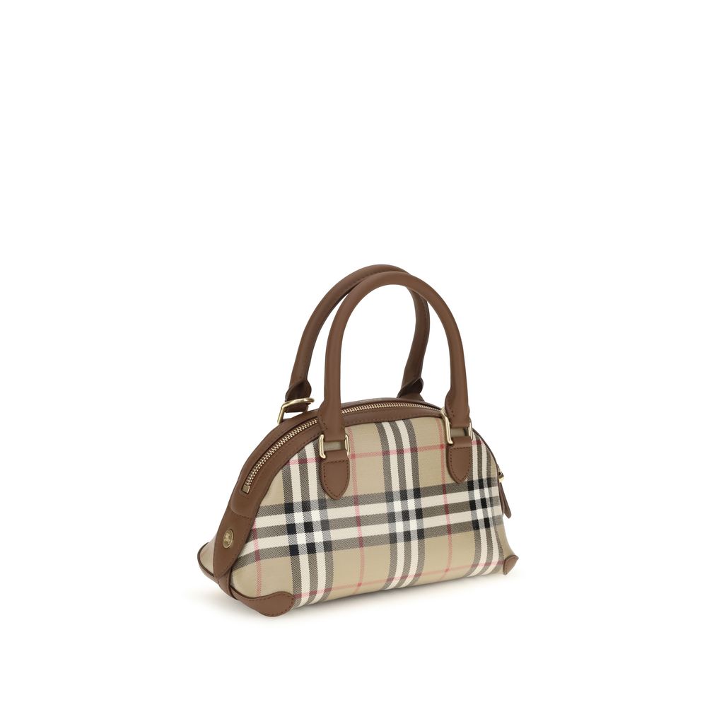 Burberry Beige Canvas Handbag-3