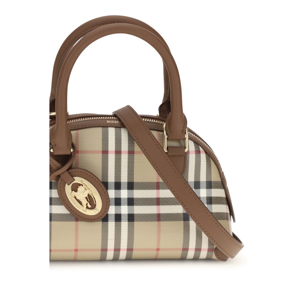 Burberry Beige Canvas Handbag-4