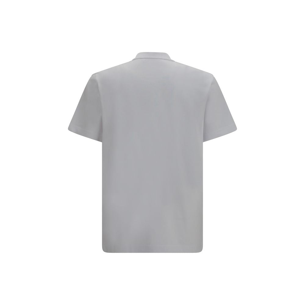 Moncler Weißes Baumwoll-T-Shirt-2