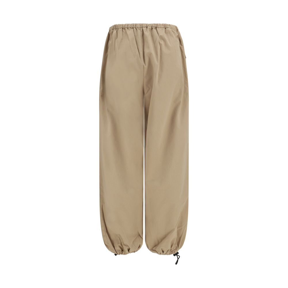 Miu Miu Beige Baumwoll-Sporthose-2