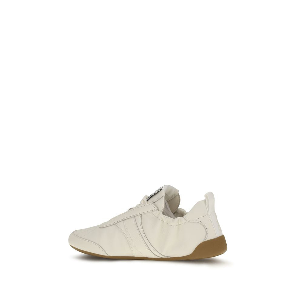 Chloé Beige Stoff-Sneaker-3