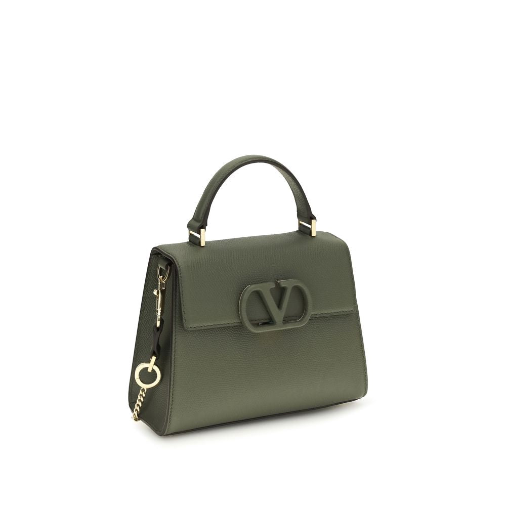 Valentino Garavani Bicolor Calf Leather Bos Taurus Clutch Bag-2