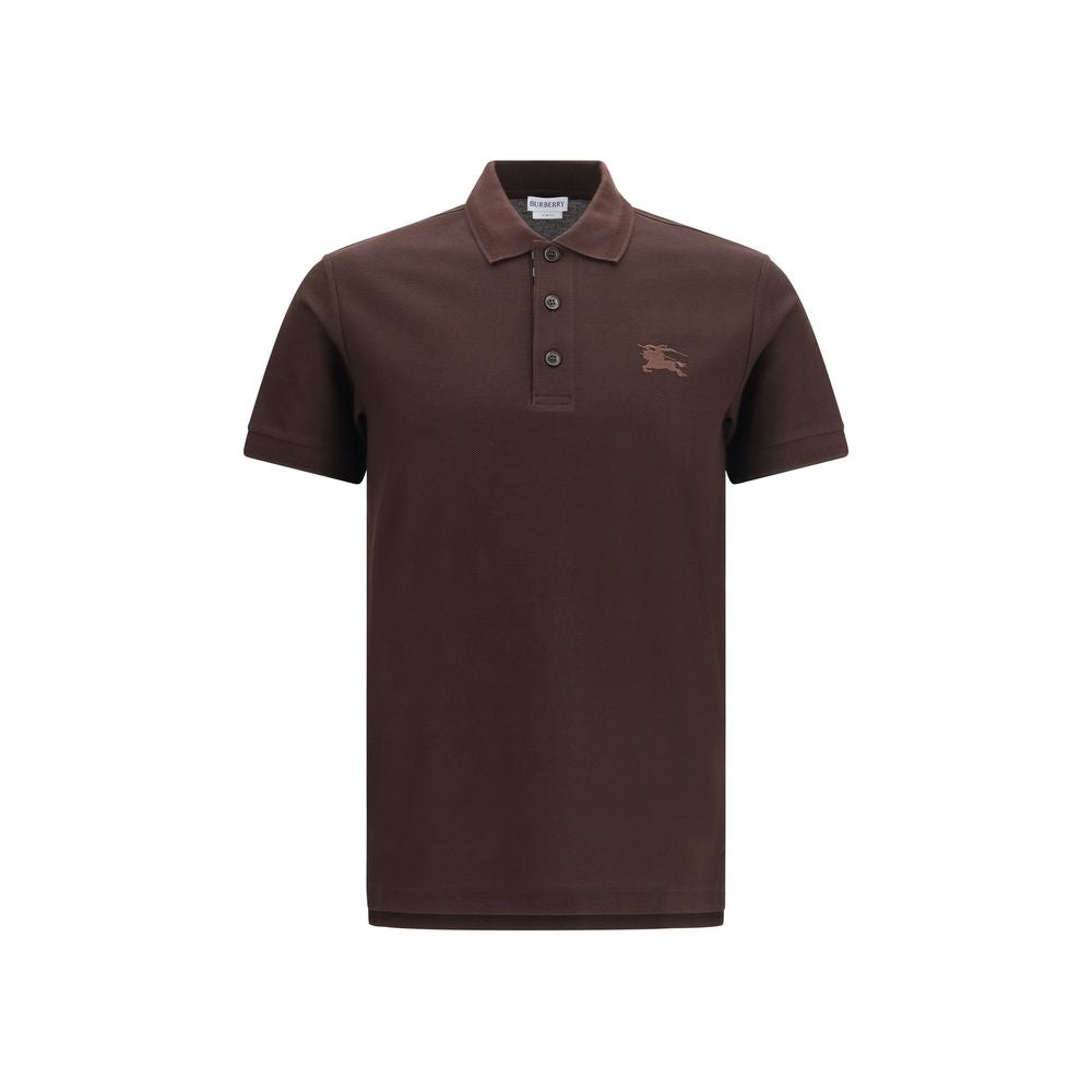 Burberry Braunes Baumwoll-Polohemd-1