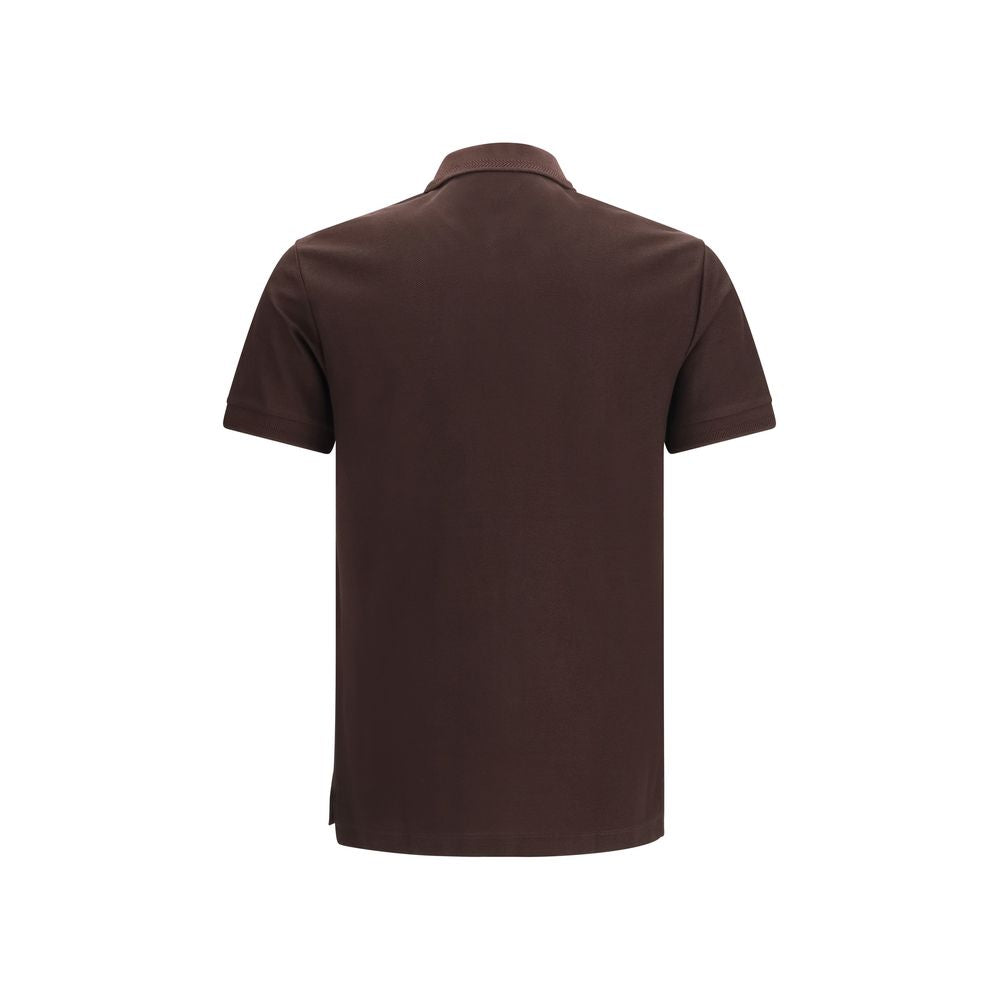 Burberry Braunes Baumwoll-Polohemd-2