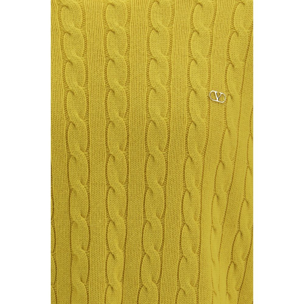 Valentino Garavani Zweifarbiger Kaschmirpullover-3