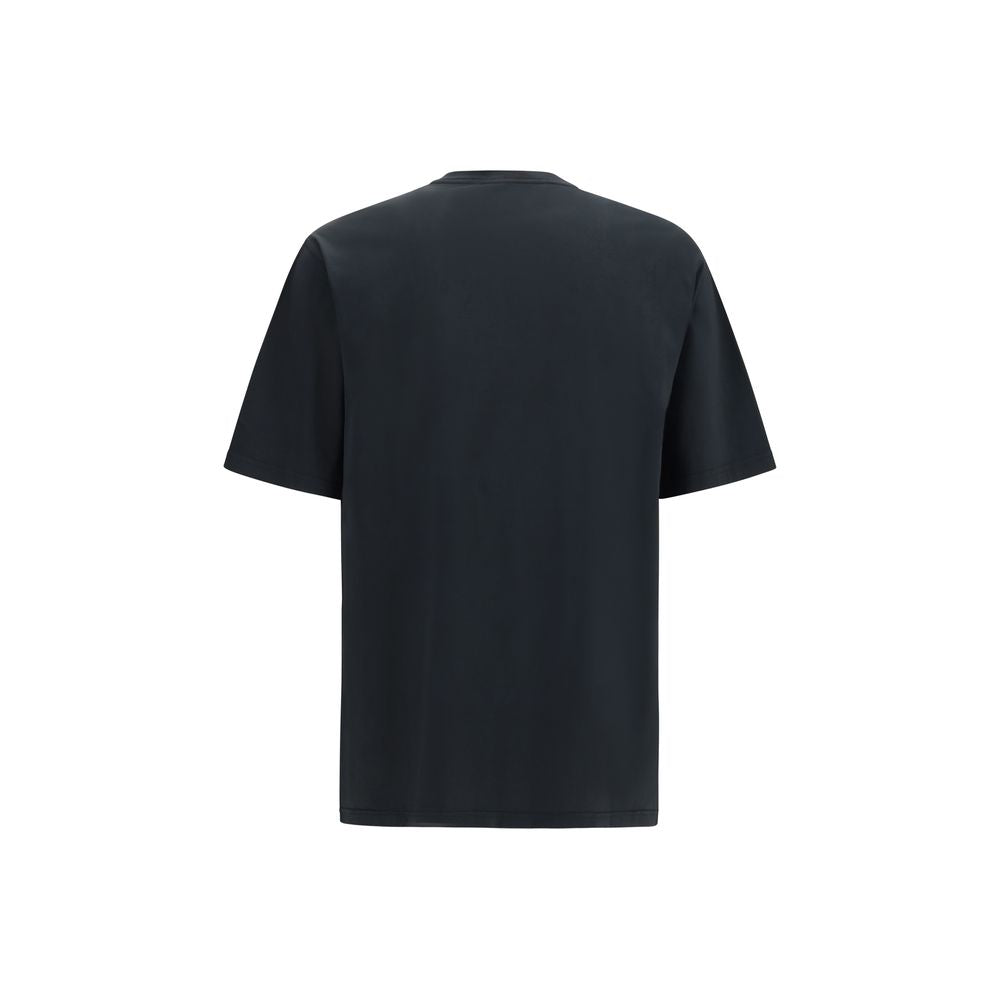 Dolce & Gabbana Schwarzes Baumwoll-T-Shirt-2