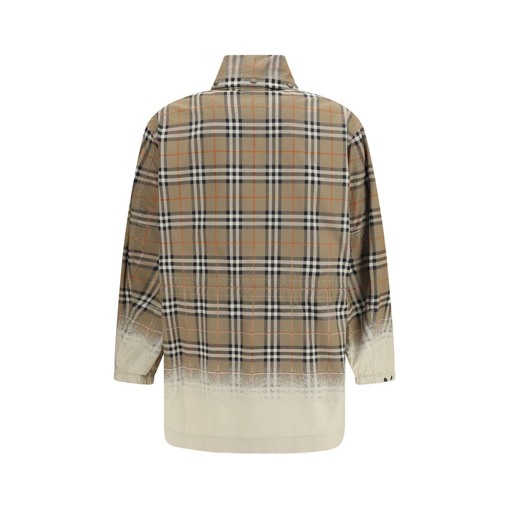 Burberry Beige Baumwolle Parka-2