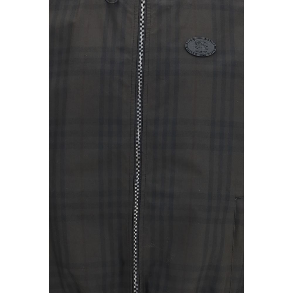 Burberry Baumwoll-Jacke in Braun-3