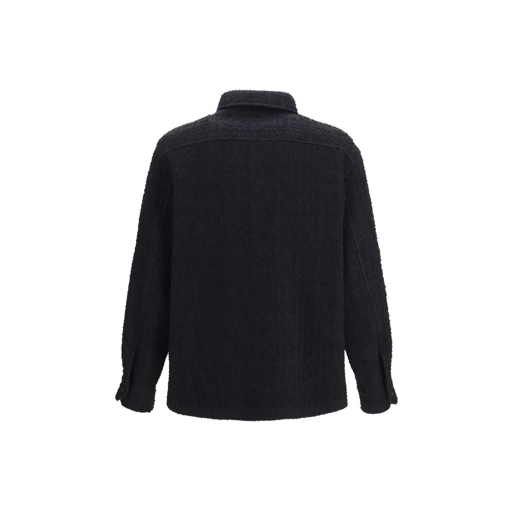 Valentino Garavani Schwarze Baumwoll-Shell-Jacke-2