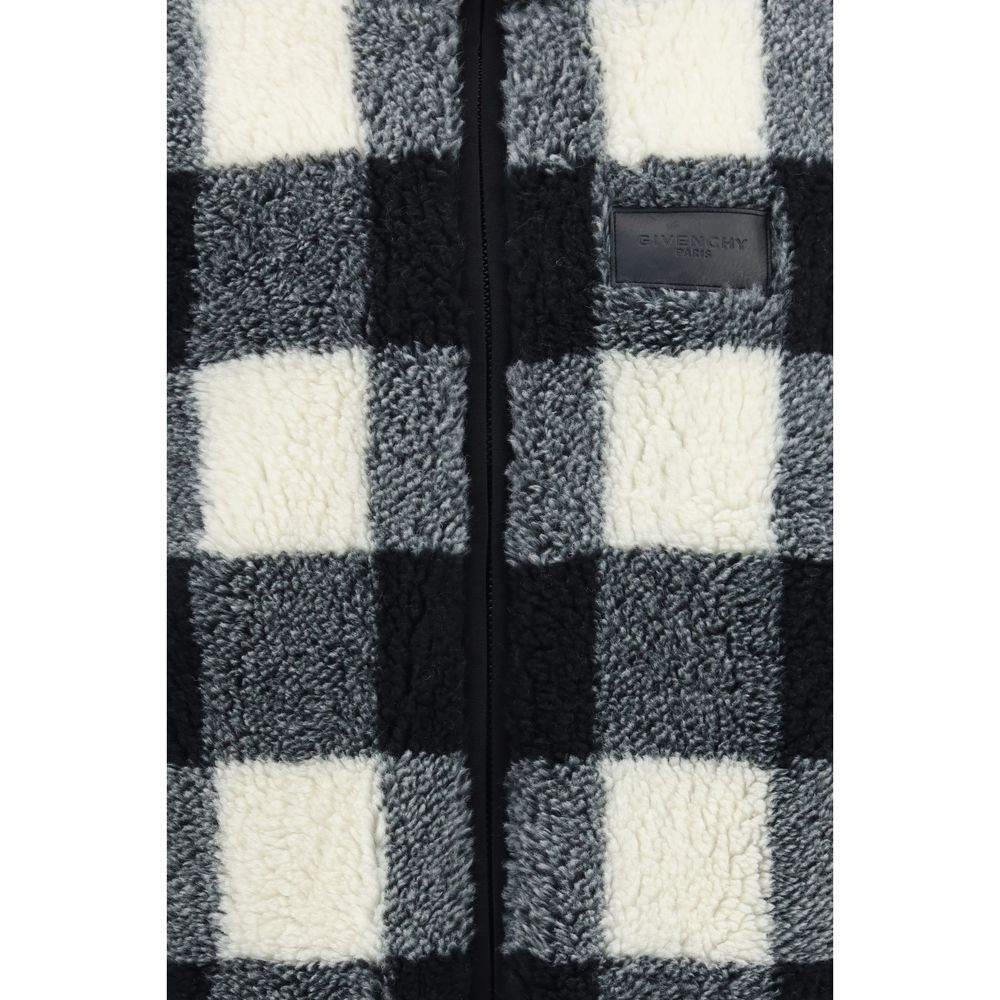 Givenchy Graue Polyester-Jacke in voller Länge-3