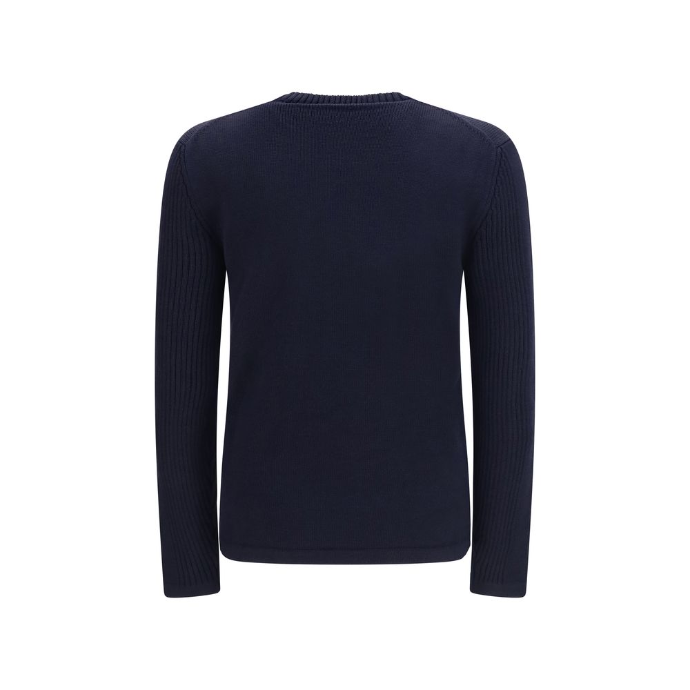 Prada Blauer Wollpullover Oves Aries-2