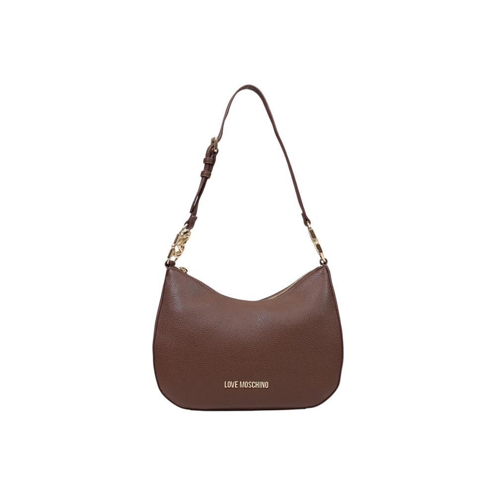 Love Moschino Braune Handtasche aus Polyethylen-1