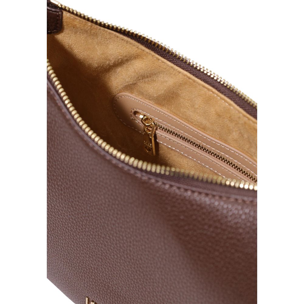 Love Moschino Braune Handtasche aus Polyethylen-5