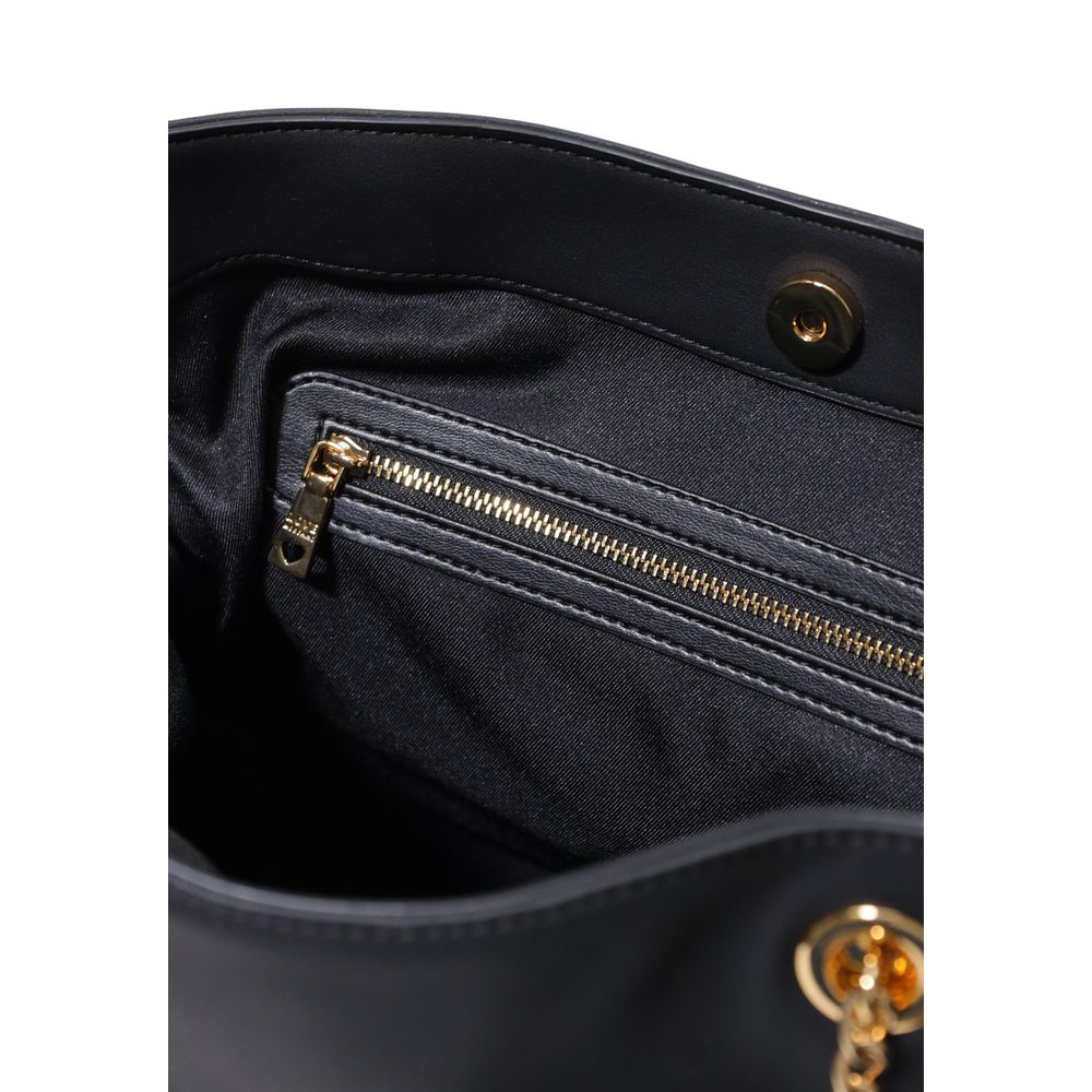 Love Moschino Schwarze Handtasche aus Polyester-5