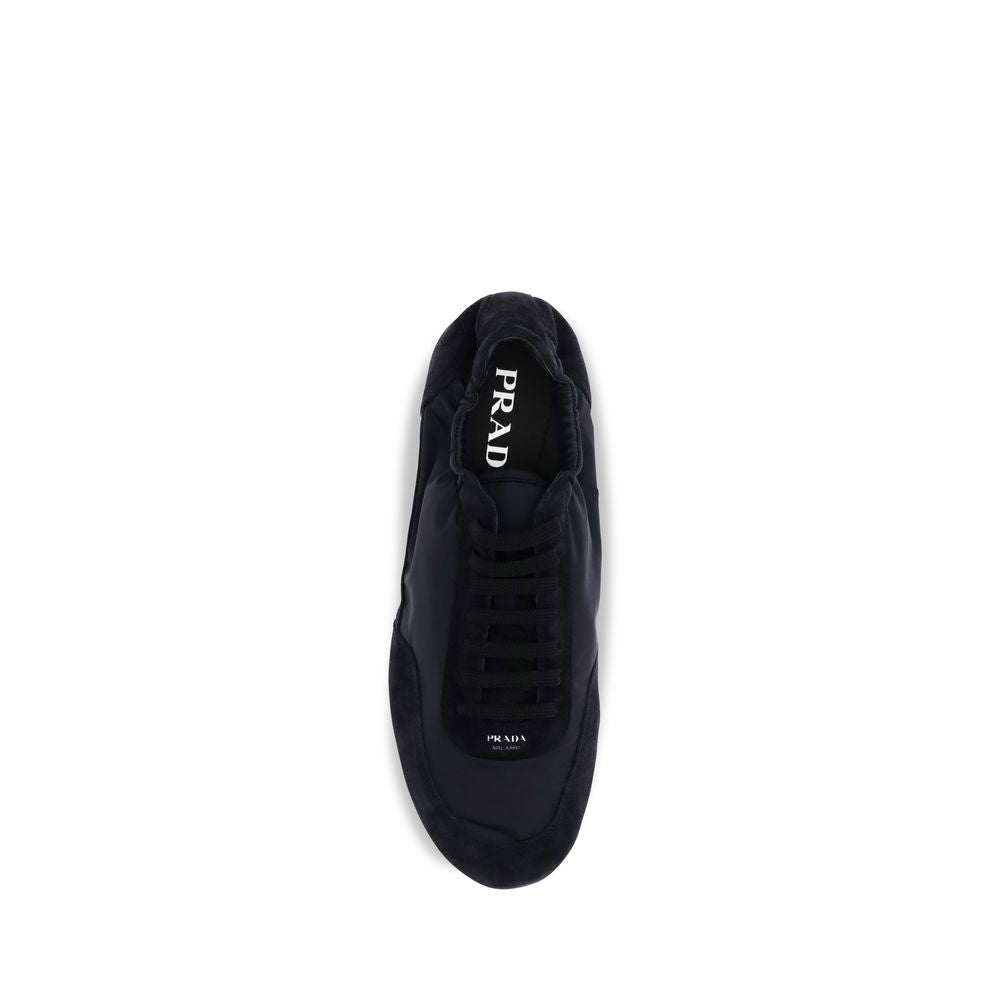Prada Blaue Gummisport-Sneaker-4
