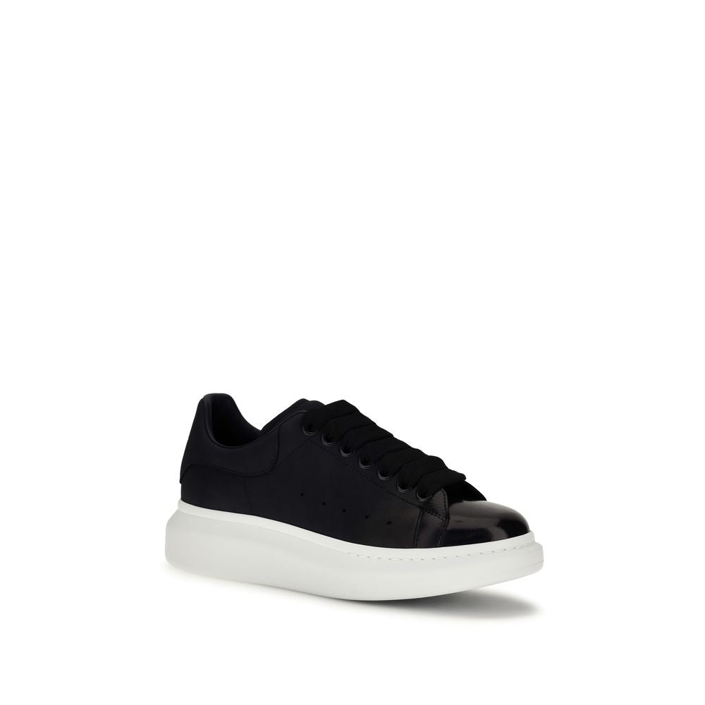 Alexander McQueen Blaue Kalbsleder Bos Taurus Chunky Sneaker-2